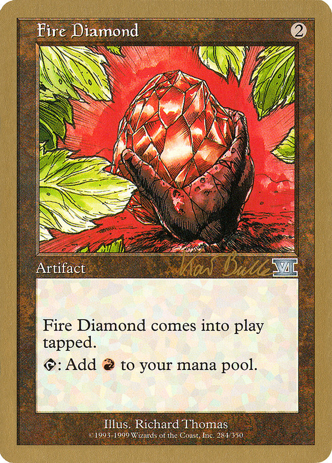 Fire Diamond (Kai Budde) [World Championship Decks 1999] | Webway Games