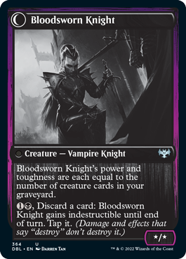 Bloodsworn Squire // Bloodsworn Knight [Innistrad: Double Feature] | Webway Games