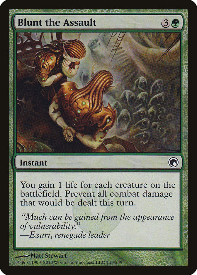 Blunt the Assault [Scars of Mirrodin] | Webway Games
