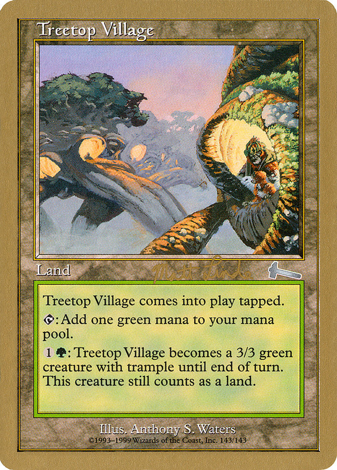 Treetop Village (Matt Linde) [World Championship Decks 1999] | Webway Games