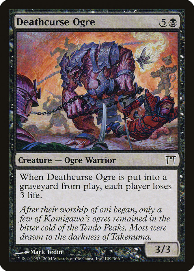 Deathcurse Ogre [Champions of Kamigawa] | Webway Games