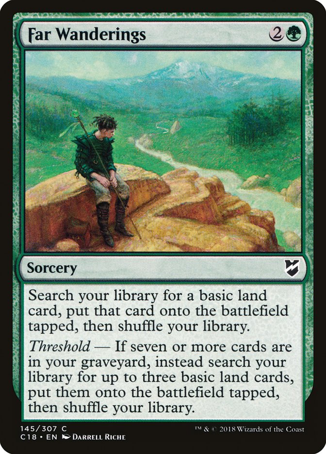 Far Wanderings [Commander 2018] | Webway Games