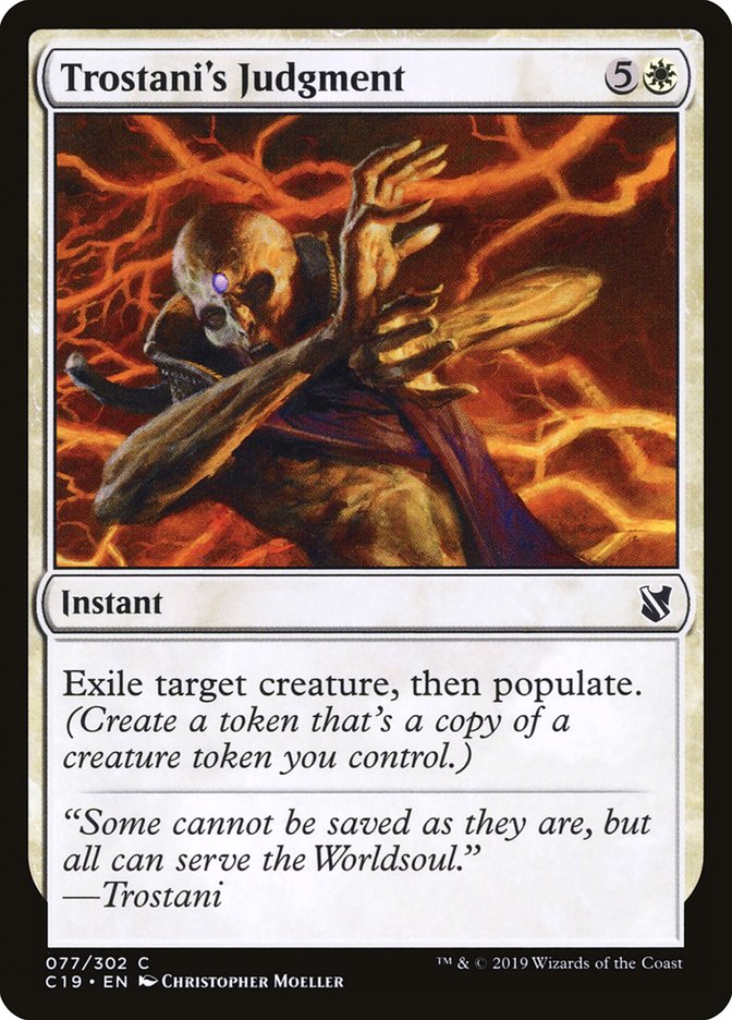 Trostani's Judgment [Commander 2019] | Webway Games