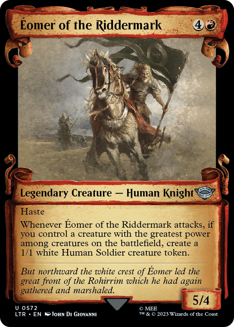 Eomer of the Riddermark [The Lord of the Rings: Tales of Middle-Earth Showcase Scrolls] | Webway Games