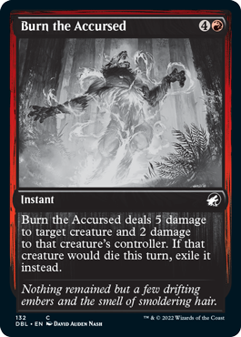 Burn the Accursed [Innistrad: Double Feature] | Webway Games