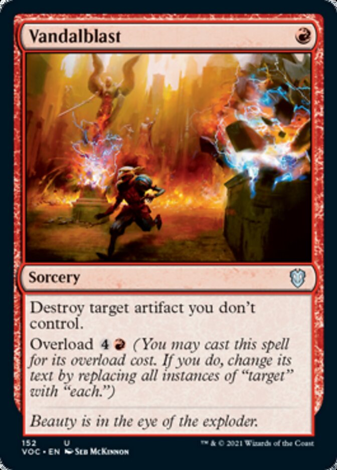 Vandalblast [Innistrad: Crimson Vow Commander] | Webway Games