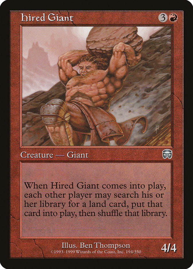 Hired Giant [Mercadian Masques] | Webway Games