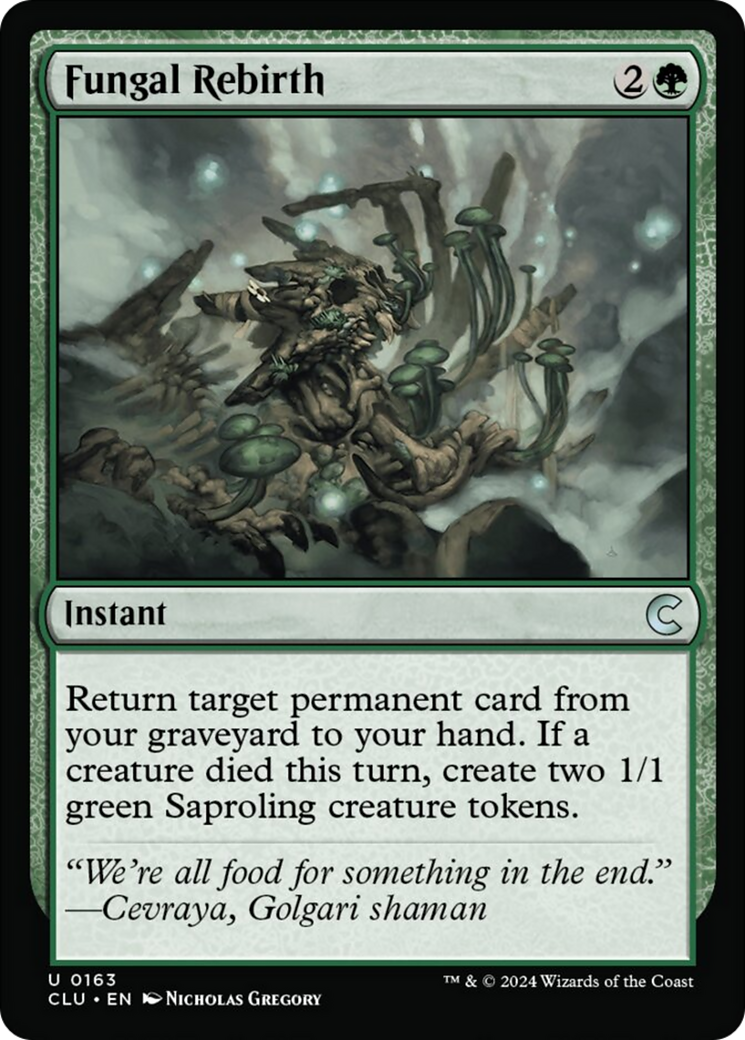 Fungal Rebirth [Ravnica: Clue Edition] | Webway Games
