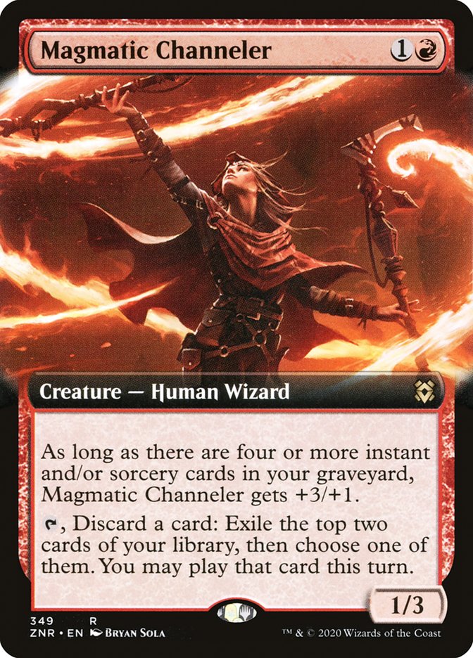 Magmatic Channeler (Extended Art) [Zendikar Rising] | Webway Games