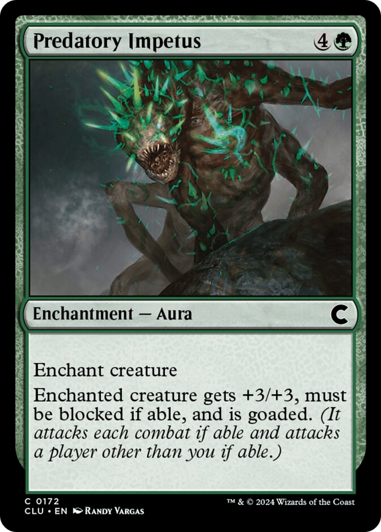 Predatory Impetus [Ravnica: Clue Edition] | Webway Games
