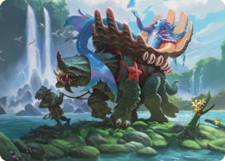 Vodalian Mindsinger Art Card [Dominaria United Art Series] | Webway Games