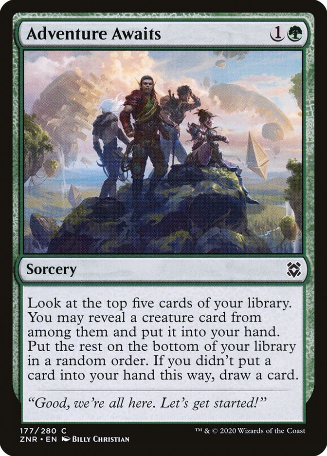 Adventure Awaits [Zendikar Rising] | Webway Games