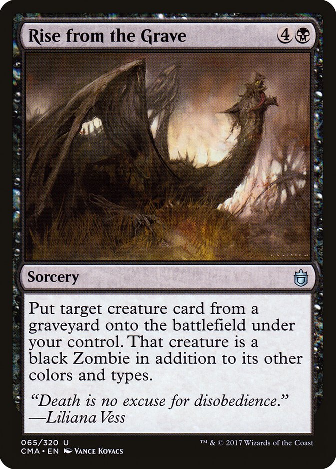 Rise from the Grave [Commander Anthology] | Webway Games