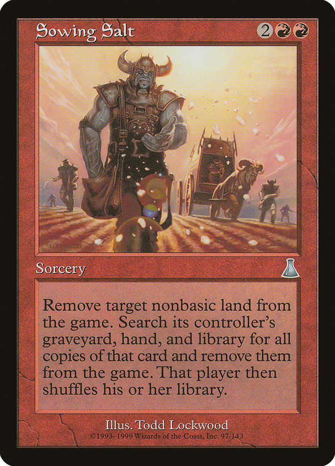 Sowing Salt [Urza's Destiny] | Webway Games