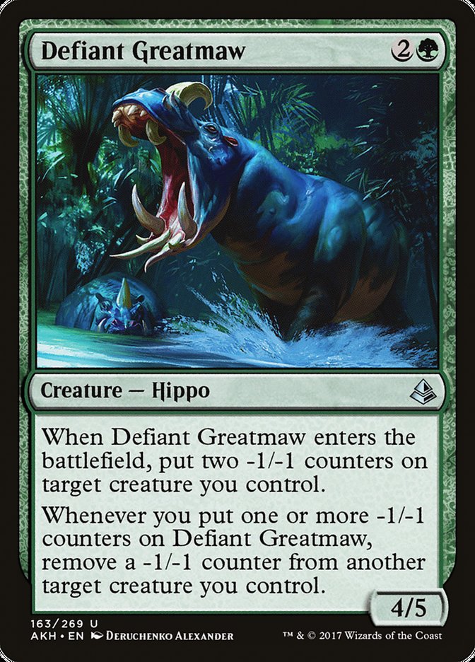 Defiant Greatmaw [Amonkhet] | Webway Games