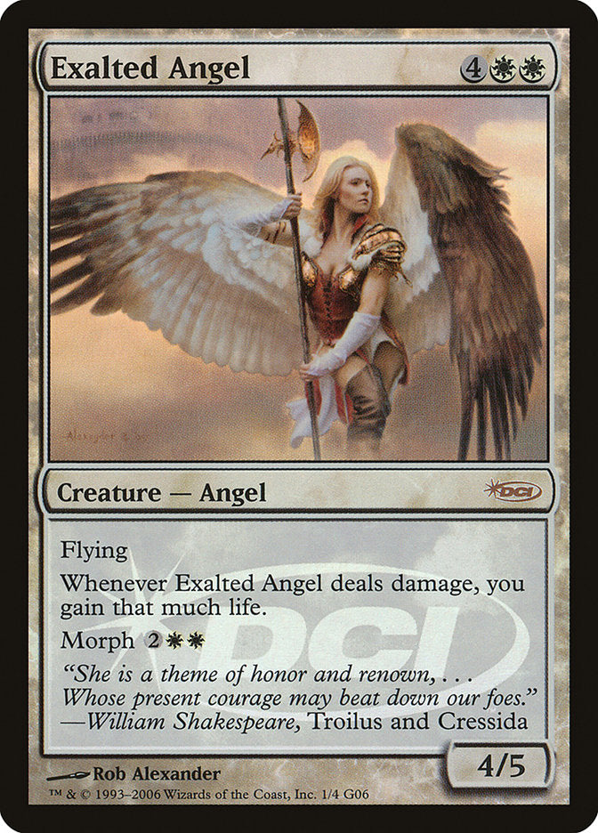Exalted Angel [Judge Gift Cards 2006] | Webway Games