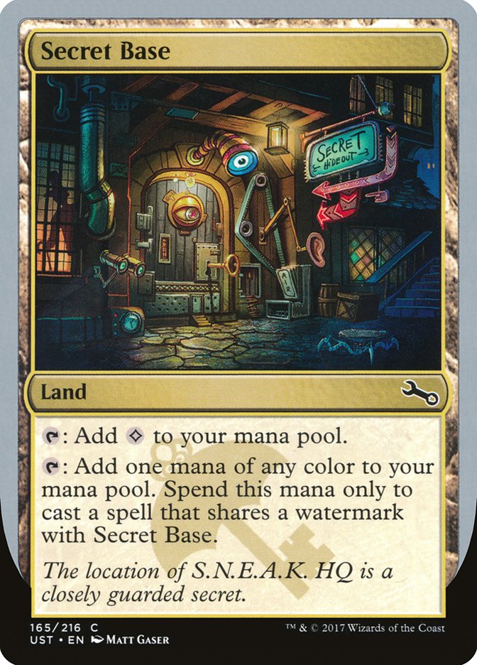 Secret Base (Artist: Matt Gaser) [Unstable] | Webway Games