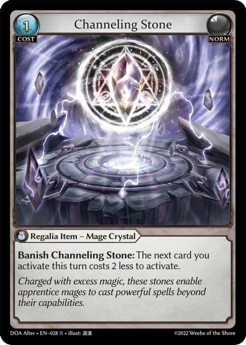 Channeling Stone (028) [Dawn of Ashes: Alter Edition] | Webway Games