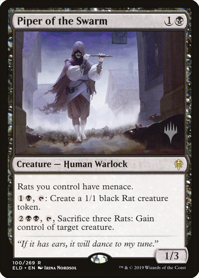 Piper of the Swarm (Promo Pack) [Throne of Eldraine Promos] | Webway Games