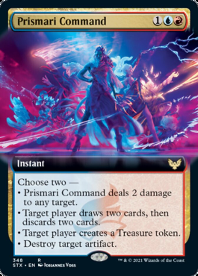 Prismari Command (Extended) [Strixhaven: School of Mages] | Webway Games