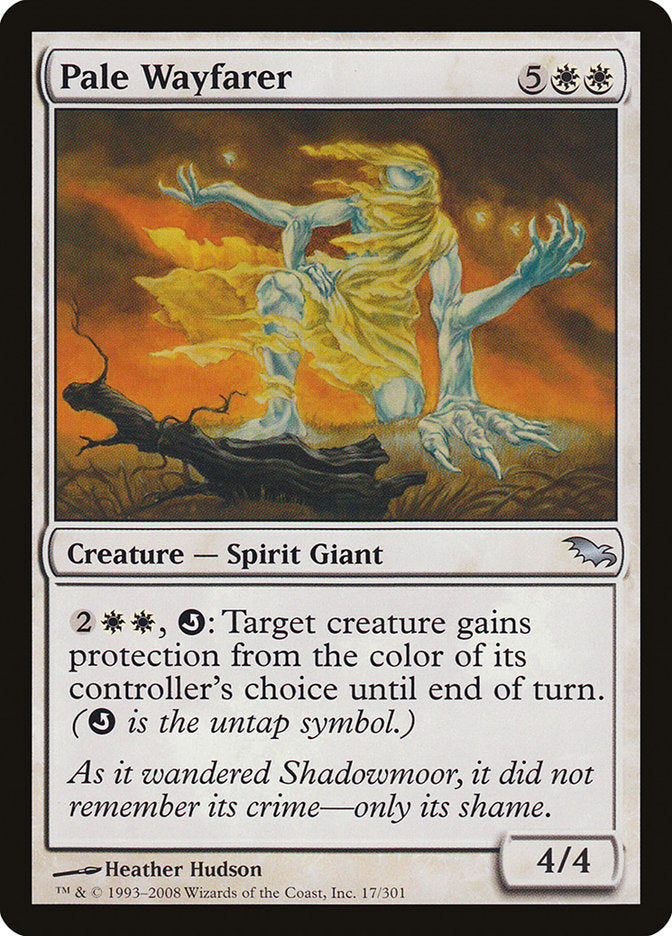 Pale Wayfarer [Shadowmoor] | Webway Games