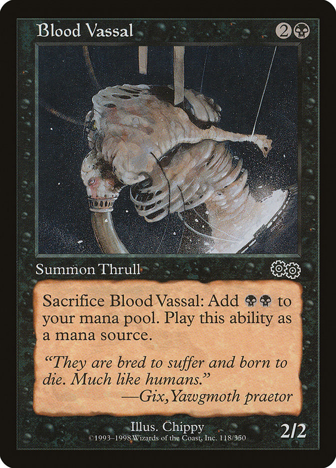Blood Vassal [Urza's Saga] | Webway Games