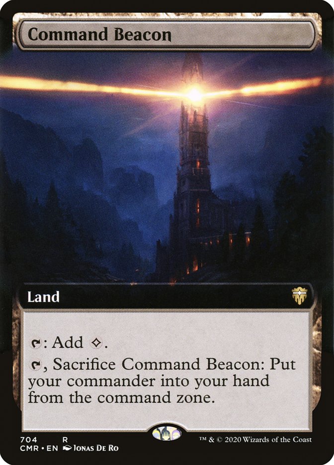 Command Beacon (Extended Art) [Commander Legends] | Webway Games