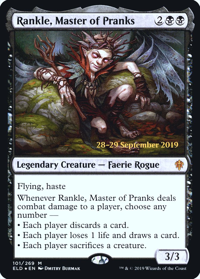 Rankle, Master of Pranks  [Throne of Eldraine Prerelease Promos] | Webway Games