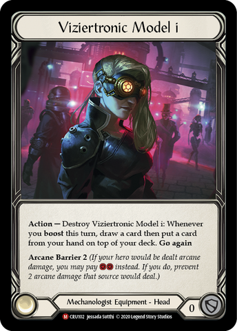 Viziertronic Model i [CRU102] 1st Edition Cold Foil