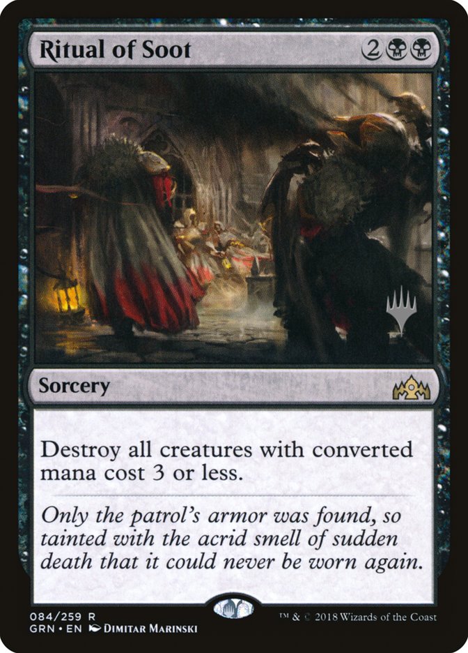 Ritual of Soot (Promo Pack) [Guilds of Ravnica Promos] | Webway Games