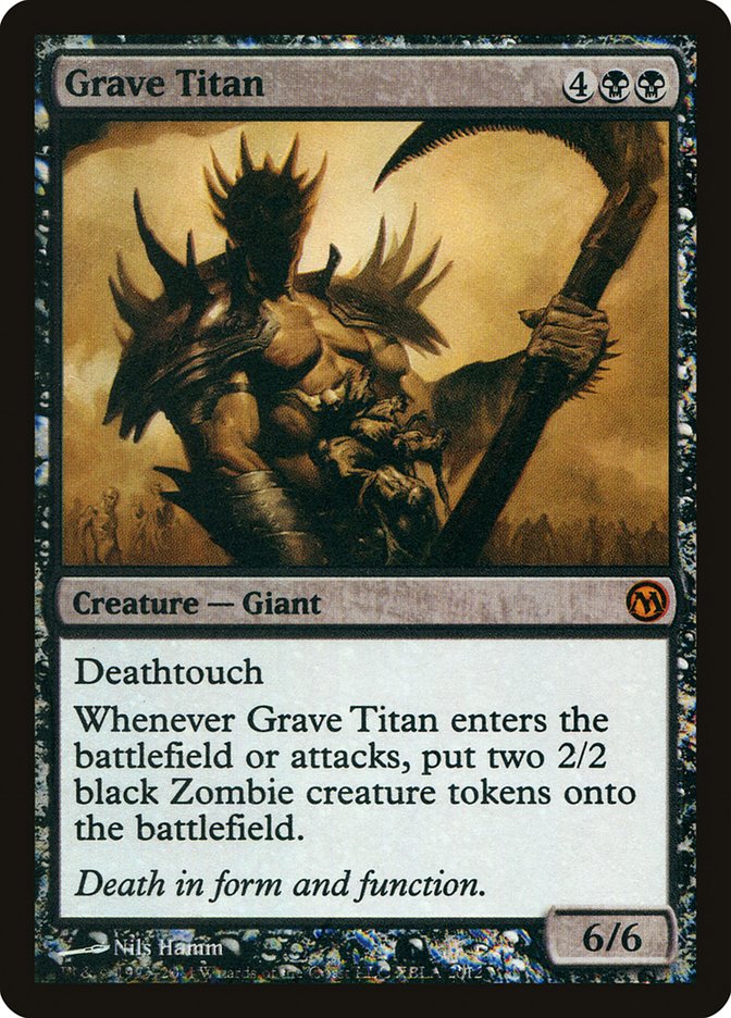 Grave Titan (Duels of the Planeswalkers Promos) [Duels of the Planeswalkers Promos 2011] | Webway Games