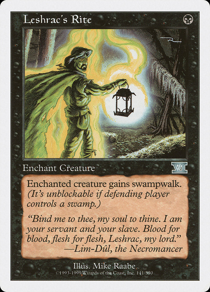 Leshrac's Rite [Classic Sixth Edition] | Webway Games