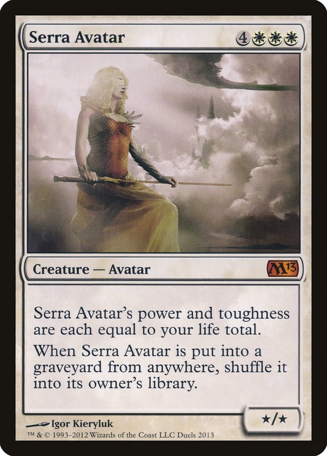 Serra Avatar (Duels of the Planeswalkers Promos) [Duels of the Planeswalkers Promos 2012] | Webway Games