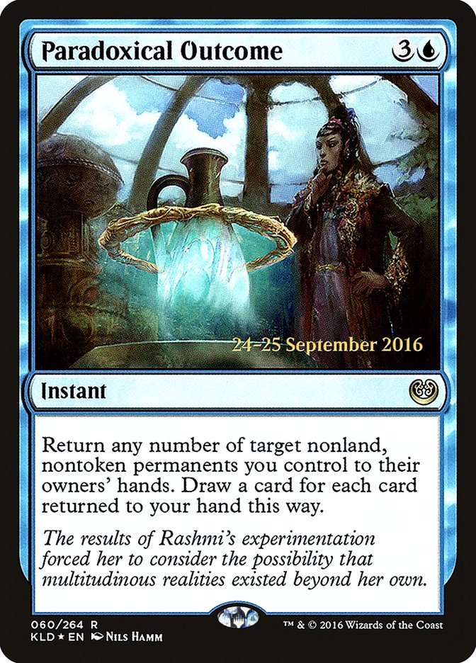 Paradoxical Outcome  (Prerelease) [Kaladesh Prerelease Promos] | Webway Games