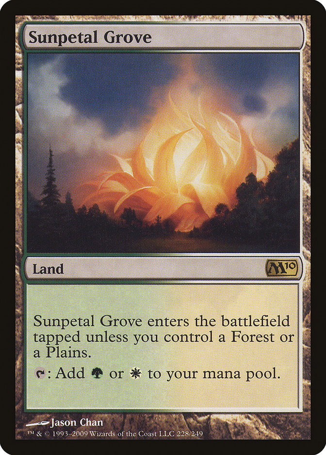 Sunpetal Grove [Magic 2010] | Webway Games