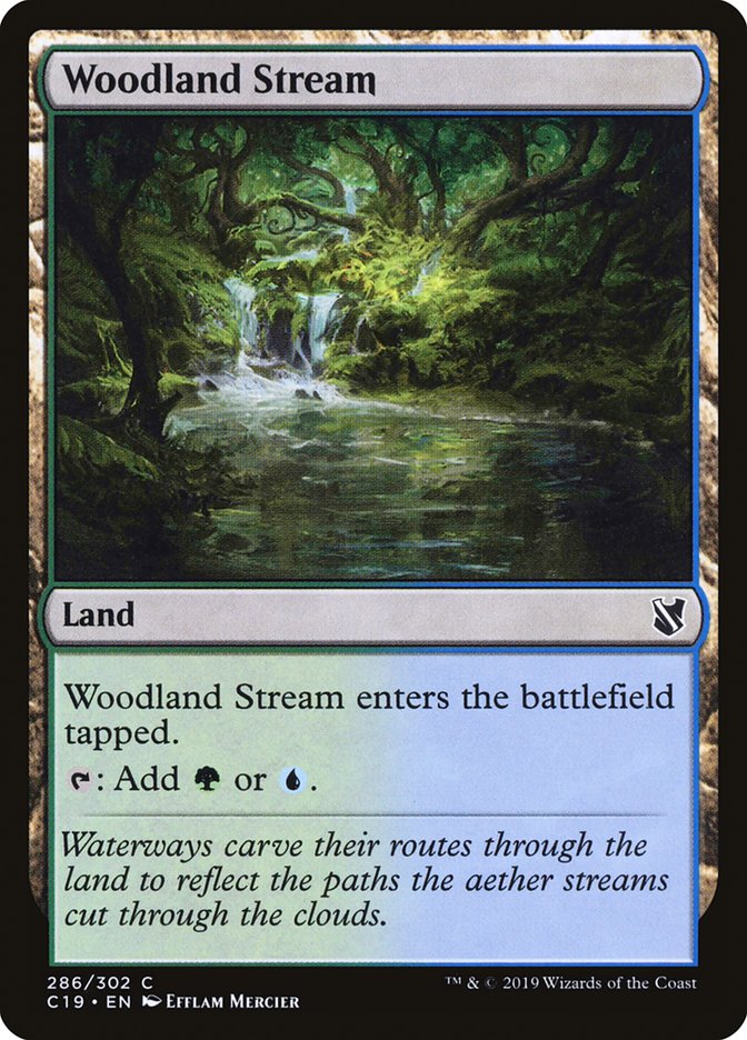 Woodland Stream [Commander 2019] | Webway Games