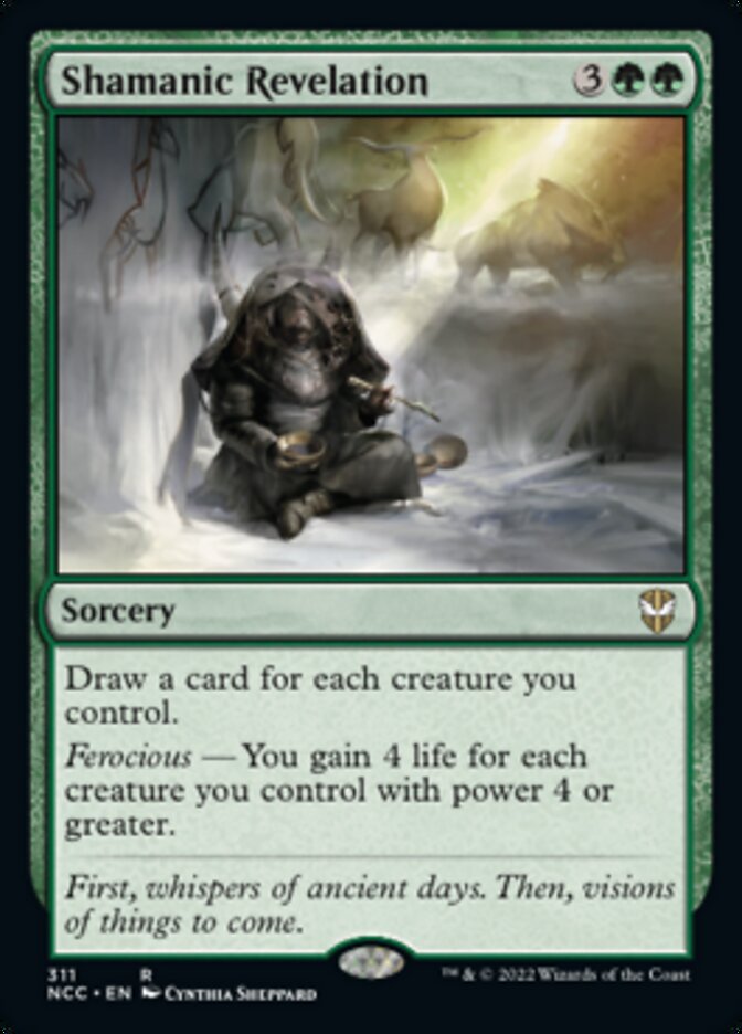 Shamanic Revelation [Streets of New Capenna Commander] | Webway Games