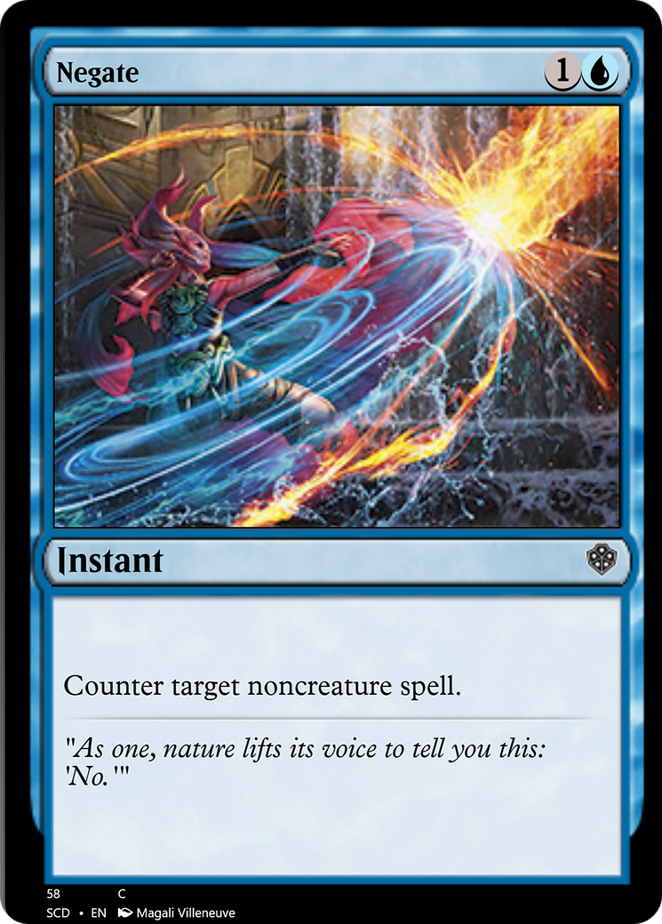 Negate [Starter Commander Decks] | Webway Games