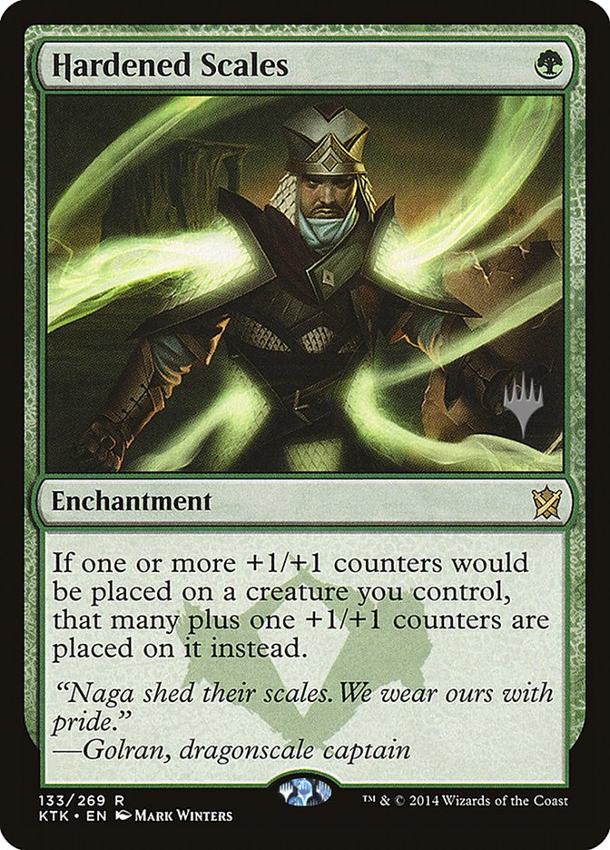 Hardened Scales (Promo Pack) [Khans of Tarkir Promos] | Webway Games