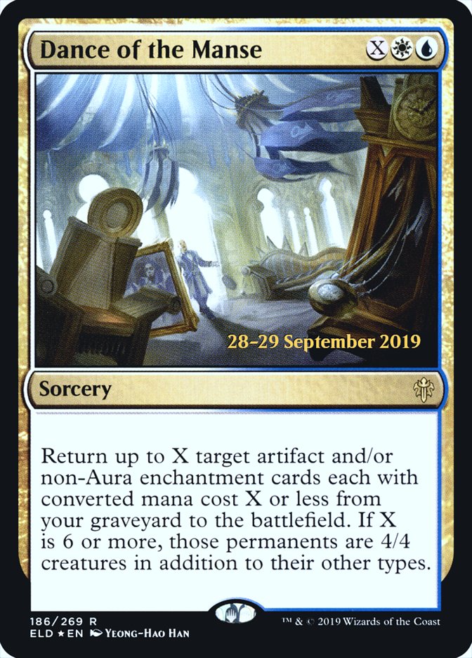 Dance of the Manse  [Throne of Eldraine Prerelease Promos] | Webway Games