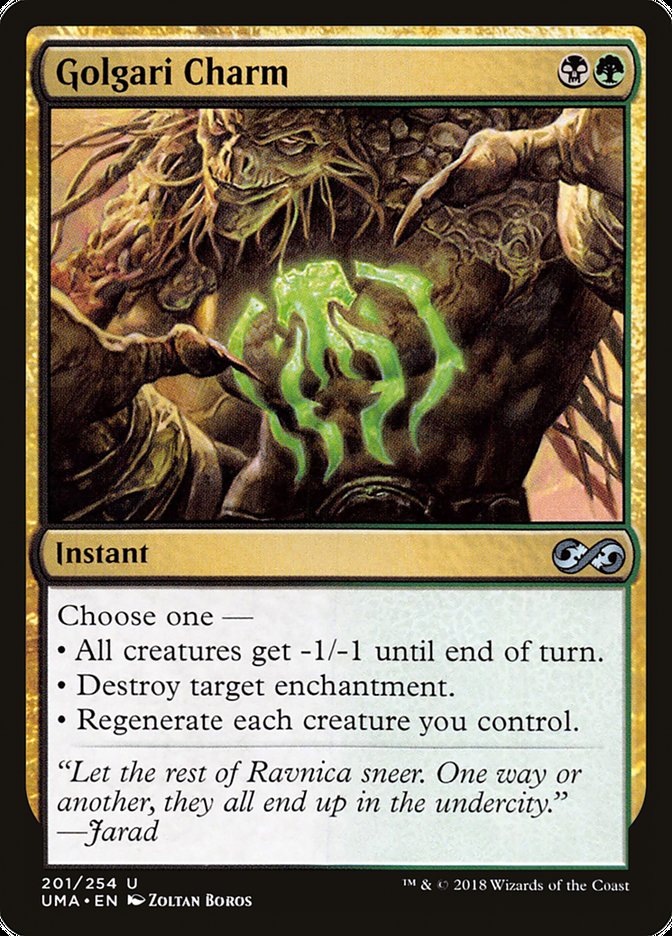 Golgari Charm [Ultimate Masters] | Webway Games
