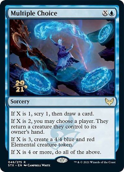 Multiple Choice [Strixhaven: School of Mages Prerelease Promos] | Webway Games