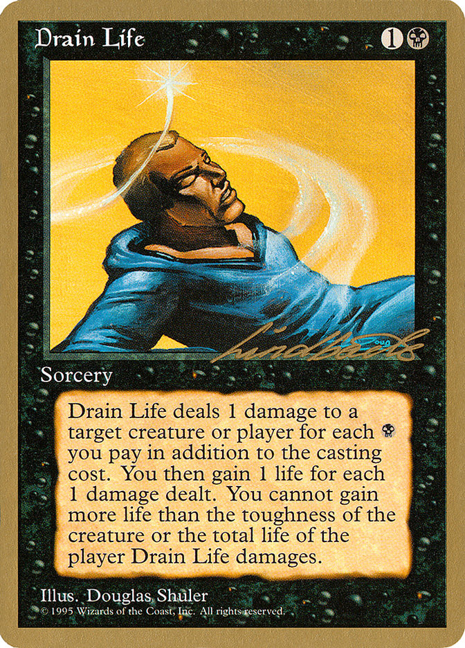 Drain Life (Leon Lindback) [Pro Tour Collector Set] | Webway Games