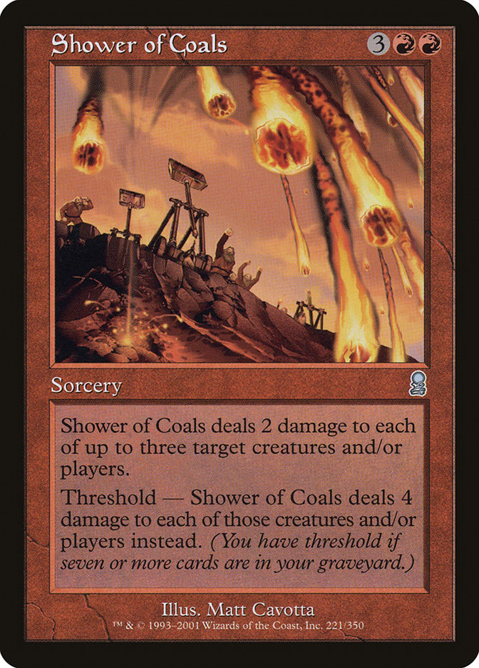 Shower of Coals [Odyssey] | Webway Games