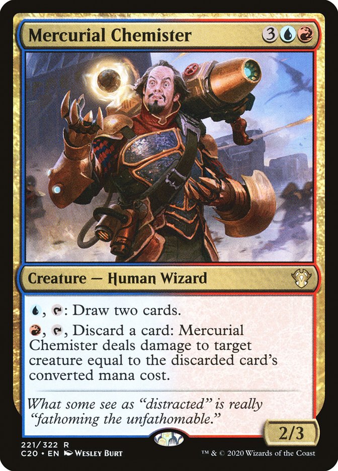 Mercurial Chemister [Commander 2020] | Webway Games