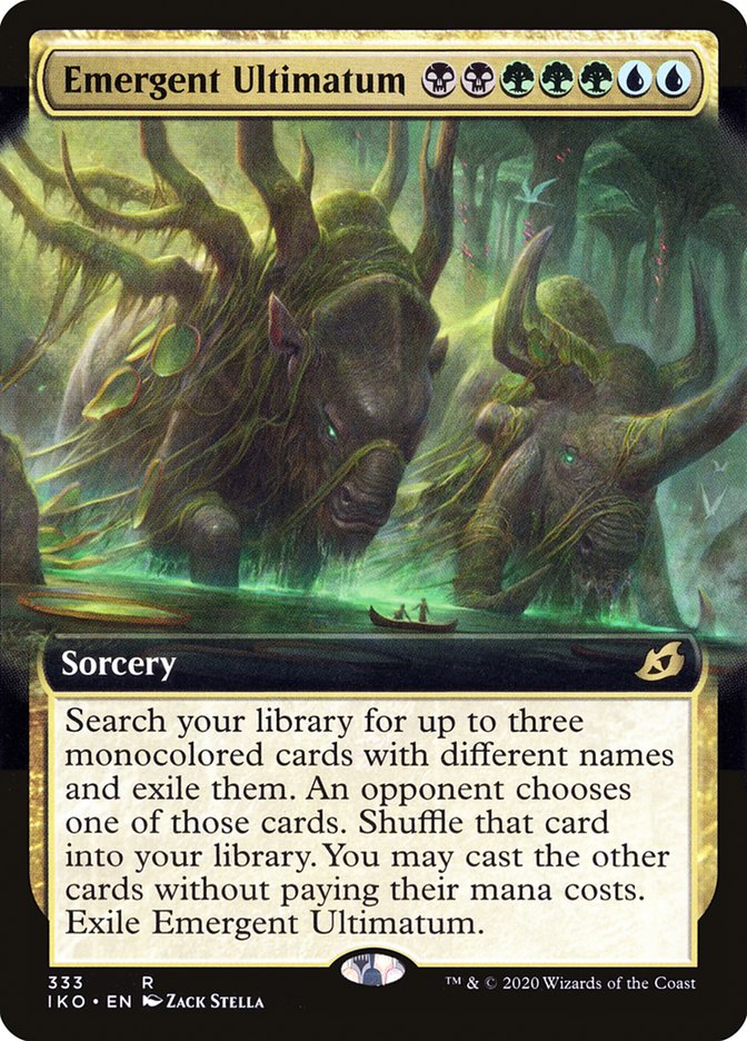 Emergent Ultimatum (Extended Art) [Ikoria: Lair of Behemoths] | Webway Games