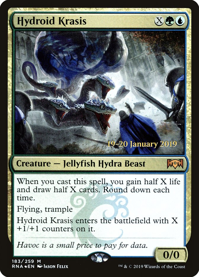 Hydroid Krasis [Ravnica Allegiance Prerelease Promos] | Webway Games