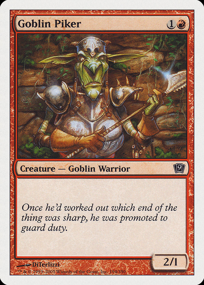 Goblin Piker [Ninth Edition] | Webway Games