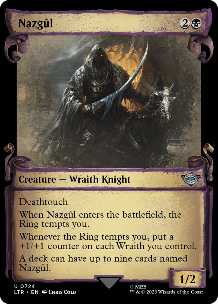 Nazgul (0724) [The Lord of the Rings: Tales of Middle-Earth Showcase Scrolls] | Webway Games