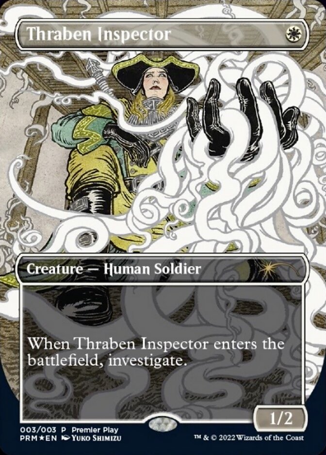 Thraben Inspector (Borderless Alternate-Art) [Regional Championship Qualifiers 2022] | Webway Games